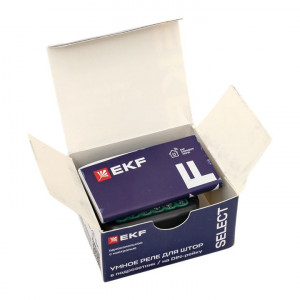Умное реле для штор в подрозетник 1-канальное Zigbee EKF Connect Select scsh-1g-zb