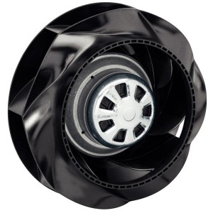 R3G133-RA01-03, Нагнетатели и центробежные вентиляторы EC Centrifugal Fan, 133x63mm Round, 230VAC, 165CFM, 27W, 58dBA, 3770RPM, Lead Wires, RadiCal Series