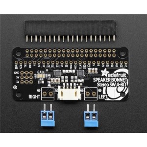 3346, Средства разработки интегральных схем (ИС) аудиоконтроллеров  Adafruit I2S Stereo Speaker for RasPi