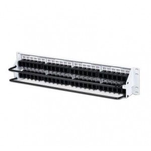 AX105521, Коммутационные панели CAT6+ HD PATCH PANEL 48-P