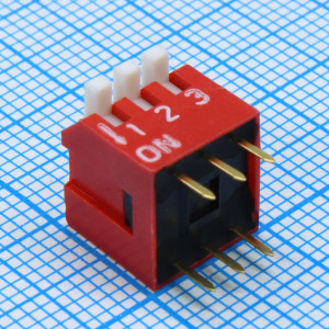 DS1040-03RT, DIP-переключатель 3pin