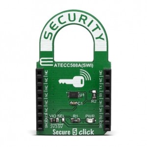 MIKROE-3774, Средства разработки схем безопасности / авторизации Secure 5 click