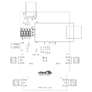 RFSA3613PCK-410, Радиочастотные средства разработки Evaluation Board Kit - RFSA3613