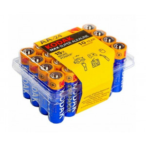 Батарейка MAX LR6-24 plastic box [24 AA PVC] (24/480/19200) СТРОГО КРАТНО 24 шт Б0014327