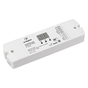 Контроллер тока SMART-K5-RGBW (12-36V, 4x700mA, 2.4G) (Arlight, IP20 Пластик, 5 лет)