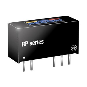 RP-2424D, Преобразователи постоянного тока в постоянный с изоляцией 1W DC/DC 5.2kV UNREG 24Vin +/-24Vout