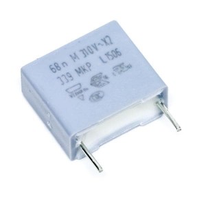 BFC233921683, Защищенные конденсаторы .068uF 20% 310volts