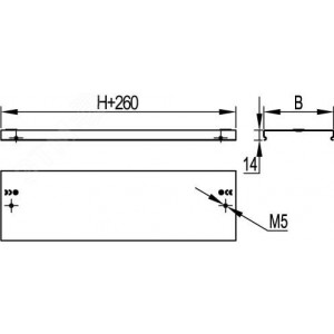 Вилка кабельная IP44 16A 3P+E 400V DIS2131636