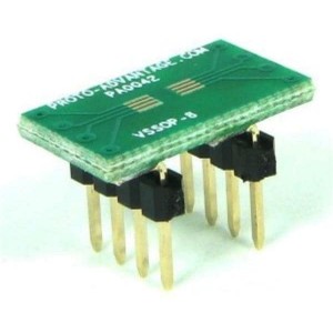 PA0042, Панели и адаптеры VSSOP-8 to DIP-8 SMT Adapter