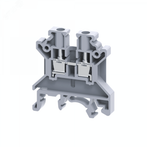 Клемма проходная винтовая OptiClip CTS-4-I-BU-32A-(0,2-6)-синий (100шт) 289774