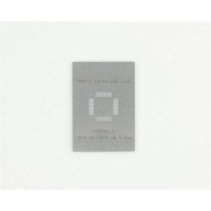 PA0094-S, Soldering Workstation Equipment SMT S/P STENCIL .5mm 7 x 7 BODY