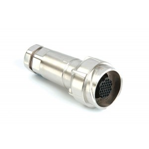 PXM7011/02P/ST/0507/SN, Стандартный цилиндрический соединитель Metal In-Line 2pos male screw w/screen