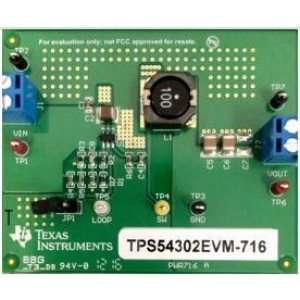 TPS54302EVM-716, Средства разработки интегральных схем (ИС) управления питанием SETUP TPS54302EVM-716 IN SAP