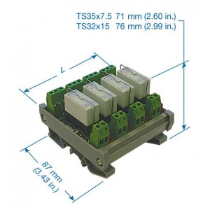 8971.2, Клеммные колодки для DIN-рейки Interface Module, DM4-S