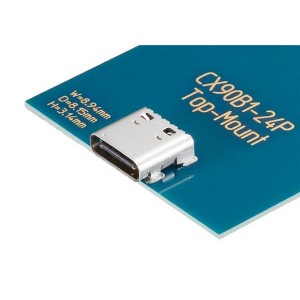 CX90B1-24P, USB-коннекторы USB Type-C Recept Top Mount