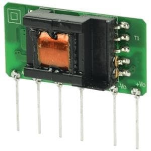 PBO-3-S5, Импульсные источники питания 3W 5V 600mA Open SIP Vertical