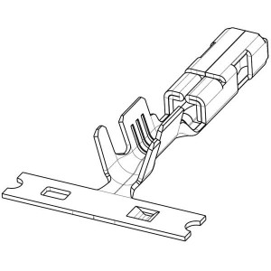 211CC2S1120, Автомобильные разъемы FEMALE 1.5MM TERM 2.2MM INSUL DIA TIN