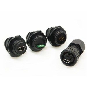 DCP-USBNB-MNHD, USB-коннекторы USB PANEL MT RECEPT MINI-B TO PC-TAILS