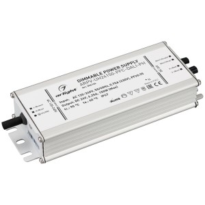 Блок питания ARPV-UH24150-PFC-DALI-PH (24V, 6.3A, 150W) (Arlight, IP67 Металл, 7 лет)