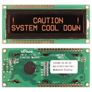 NHD-0216K1Z-NSO-FBW-L, Модули сивольных ЖК-дисплеев и комплектующие FSTN (-) Transm 80.0 x 36.0