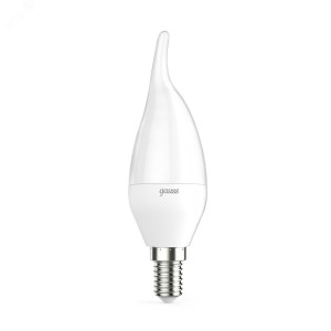 Лампа LED Candle tailed E14 9.5W 4100K 1/10/50 104101210