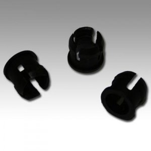 C-174, Оборудование для монтажа светодиодов LED Holder Clip 5mm Nylon Black