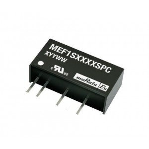 MEF1S0303SPC, Преобразователи постоянного тока в постоянный с изоляцией 1W 3.3Vin 3.3Vout 303mA Iso