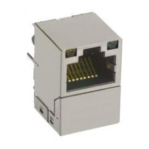 G55-122N-155, Модульные соединители / соединители Ethernet ICM VERTICAL 10GBT LED, PoE