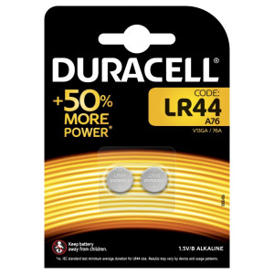 Батарейка Duracell NEW LR44-2BL (20/200/14400) Б0009737