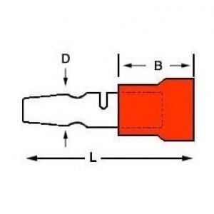 19034-0005, Клеммы SNAP PLUG RECPT 18-22 AWG MALE