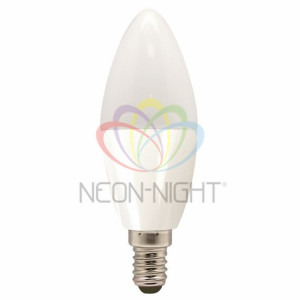 Лампа LED C37 E14, 3W 3000K 220Lm 220V PREMIUM 601-816