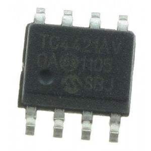 TC4421AVOA, Драйверы для управления затвором 9A Sngl MOSFET Drvr