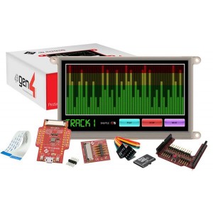 gen4-uLCD-70DT-PI, Модули визуального вывода 7.0" gen4 LCD pack for Raspberry Pi