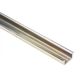 Рейка 98.370.0000.0, Монтажная рейка 35x27x15 мм, согласно DIN EN 60 715, длина 2 м, оцинкованная и хромированная сталь.