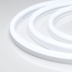 Гибкий неон ARL-CF2835-U15M20-24V White (26x15mm) (Arlight, 8 Вт/м, IP65)