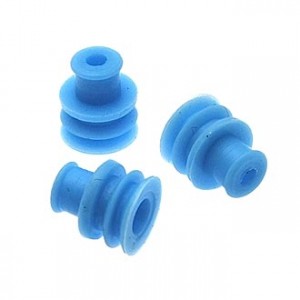 WIRE SEAL 1.5*6MM BLUE, Разъем авт. соединитель WIRE SEAL 1.5*6 мм синий, 12/ 24 (DC) В