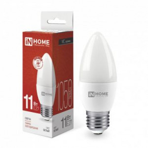 Лампа светодиодная LED-СВЕЧА-VC 11Вт свеча 4000К нейтр. бел. E27 1050лм 230В 4690612020495