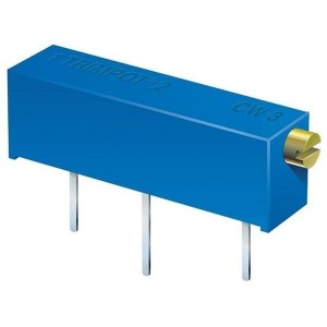 3006W-1-102LF, Подстроечные резисторы - сквозное отверстие 1K 3/4
