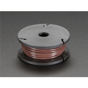 2982, Принадлежности Adafruit  Solid-Core Wire Spool - 25ft - 22AWG - Brown