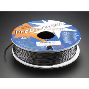 2703, Adafruit Accessories Proto-Pasta - 1.75mm 500g Conductive PLA Filament