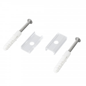 ARL-MOONLIGHT-10X5MM-CLIP-P CLEAR, Клипса из поликарбоната для гибкого неона MOONLIGHT сечения 10х5мм. Внешние размеры 25 x 12.1 x 5.7 мм. Длина 25 мм.