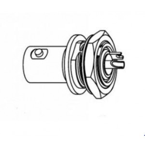 031-4890-1, РЧ соединители / Коаксиальные соединители ISOLATED BLKHD. RECEPTACLE