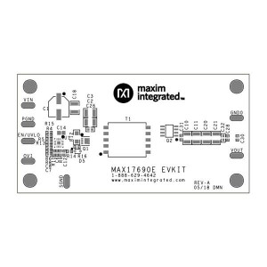 MAX17690EVKITE#, Средства разработки интегральных схем (ИС) управления питанием EVkit for MAX1760 supporting 18 to 36V input, configured for +5V, 3A, isolated output