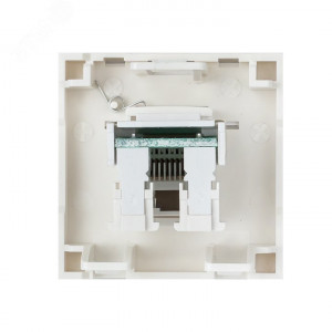 Розетка RJ45 кат. 5e, 2 модуля EKF