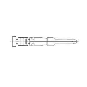 CF16PC18RF, Стандартные цилиндрические контакты Pin Contact 16-18AWG