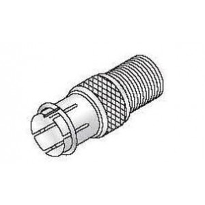 161-5369, РЧ соединители / Коаксиальные соединители F JACK-PLUG PUSH ON