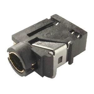 SJ-43514, Телефонные разъемы audio jack, 3.5 mm, rt, 4 conductor, through hole, 0 switches