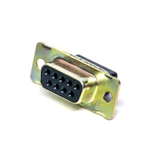 M24308/2-1Z, Соединители D-Sub стандарта Mil  9 POS RECPT, CRIMP STD DENSITY