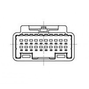 1473750-1, Автомобильные разъемы 025 20POS CAP ASSY W TO W