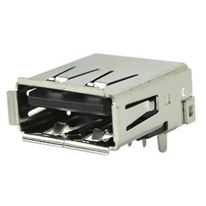 UJ2-AH-4-TH, USB-коннекторы USB 2.0 type A jack 4 pin Horizontal TH